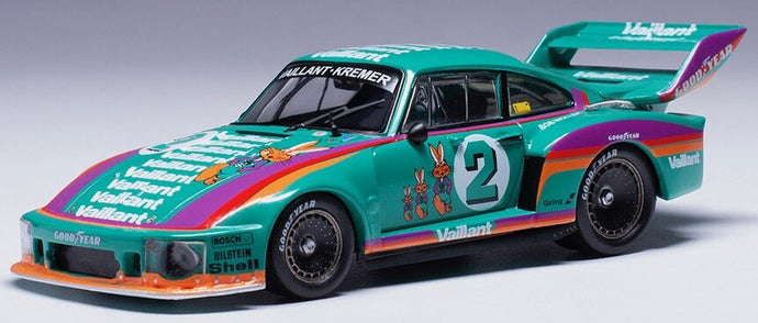 Porsche 935/77A #2 WOLLEK WESTFALEN-POKAL ZOLDER 1978 turkis/lilla 1:43