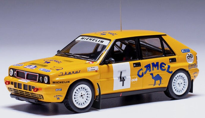Lancia DELTA INTEGRALE 16V #4 FERJANCZ/TANDARI RALLYE BOHEMIA 1989 gul 1:43