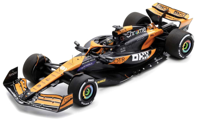 McLAREN F1 MCL38 TEAM MCLAREN N 81 SEASON 2024 OSCAR PIASTRI ORANGE BLACK 1:18