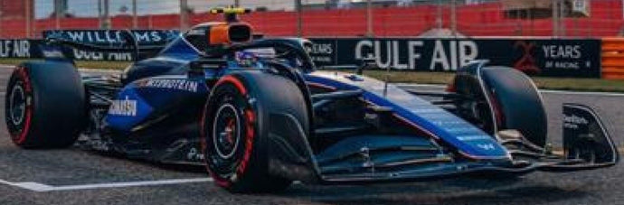 WILLIAMS F1 FW46 TEAM WILLIAMS RACING N 2 SEASON 2024 LOGAN SARGEANT 2 TONE BLUE 1:18