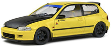 Indlæs billede til gallerivisning HONDA CIVIC (EG6) SiR II SPOON 1991 YELLOW BLACK 1:18