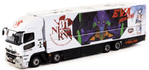 Mitsubishi FUSO SUPER GREAT - EVA RACING hvid 1:64