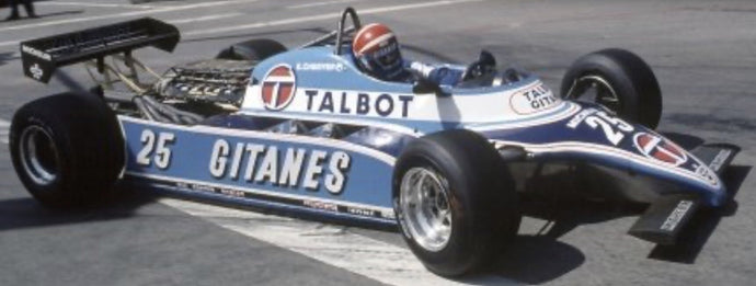 LIGIER F1 JS17 N 25 2nd DETROIT USA GP 1982 EDDIE CHEEVER LIGHT BLUE 1:18