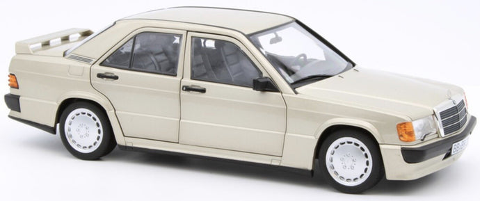 MERCEDES 190 E 2.3-16 1984 SMOKE SILVER METALLIC 1:18
