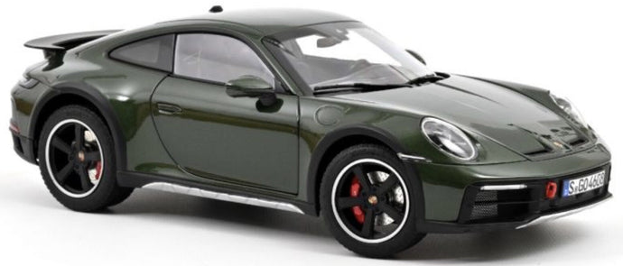 PORSCHE 911 992 DAKAR COUPE 2023 SHADE GREEN 1:18