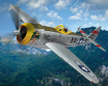 Indlæs billede til gallerivisning Republic P-47D Thunderbolt, &#39;Dottie Mae&#39;, 42-29150 / K4-S, 410th FG, 511th FS, May 8th 1945 grå/grøn/gul 1:72