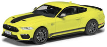 Indlæs billede til gallerivisning FORD MUSTANG Mk6 MACH 1 GRABBER YELLOW 1:43