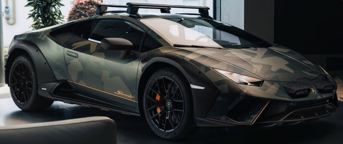 Lamborghini HURACAN STERRATO ALL0TERAIN - BOSCO VERSION camouflage 1:43
