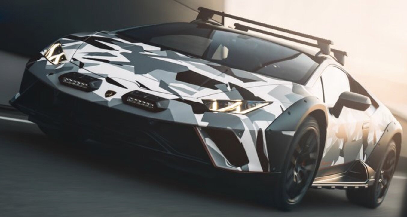 Lamborghini HURACAN STERRATO ALL0TERAIN - NEVE VERSION camouflage 1:43
