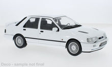 Indlæs billede til gallerivisning FORD ENGLAND SIERRA COSWORTH 4x4 1990 WHITE 1:18
