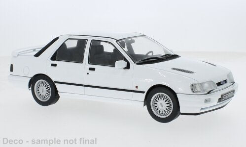 FORD ENGLAND SIERRA COSWORTH 4x4 1990 WHITE 1:18