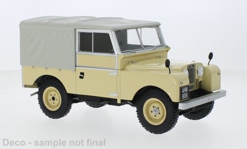 LAND ROVER 88 1-SERIES HARD-TOP 1957 BEIGE GREY 1:18