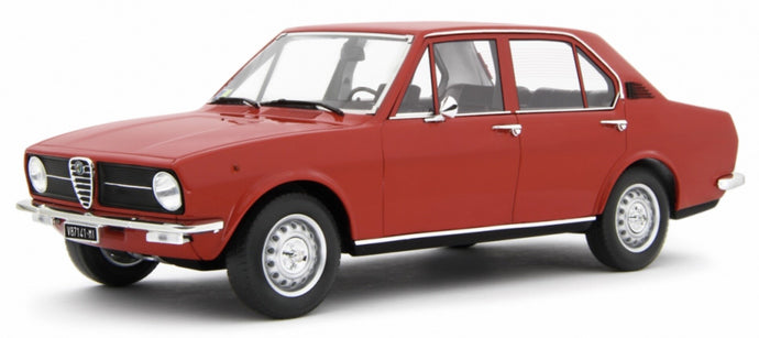 ALFA ALFETTA 1.6 1975 ROSSO ALFA 1:18