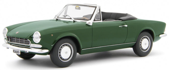 FIAT 124 SPORT SPIDER AS (1438 CC.) 1968 GREEN 1:18