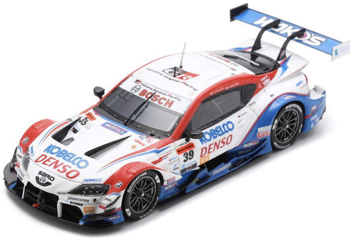 TOYOTA SUPRA GR TEAM TGR SARD N 39 GT500 CLASS SUPER GT 2024 YUHI SEKIGUCHI - YUICHI NAKAYAMA WHITE BLUE RED 1:43