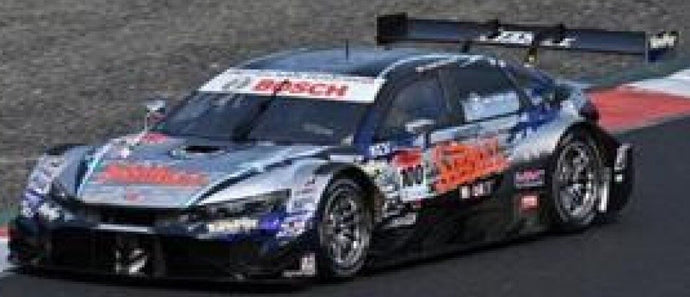 HONDA CIVIC TYPE R-GT TEAM STANLEY KUNIMITSU N 100 GT500 SUPER CLASS GT 2024 NAOKI YAMAMOTO - TADASUKE MAKINO SILVER BLACK 1:43