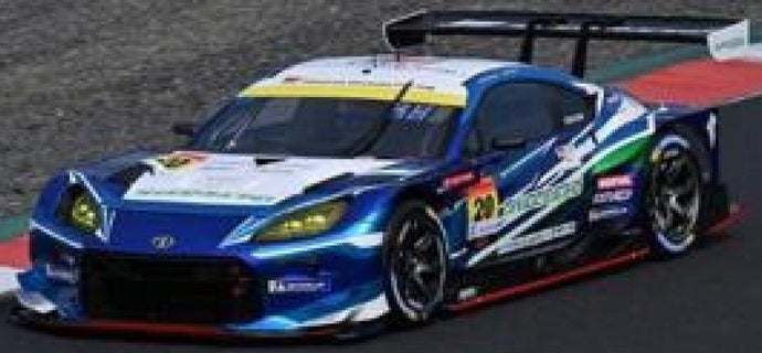 TOYOTA GR86 GT TEAM SHADE RACING N 20 GT300 CLASS SUPER GT 2024 KATSUYUKI HIRANAKA - EIJIRO SHIMIZU BLUE WHITE 1:43