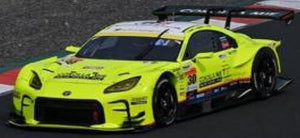 TOYOTA GR86 GT TEAM APR N 30 GT300 CLASS SUPER GT 2024 HIROAKI NAGAI - RIKUTO KOBAYASHI - MANABU ORIDO YELLOW 1:43