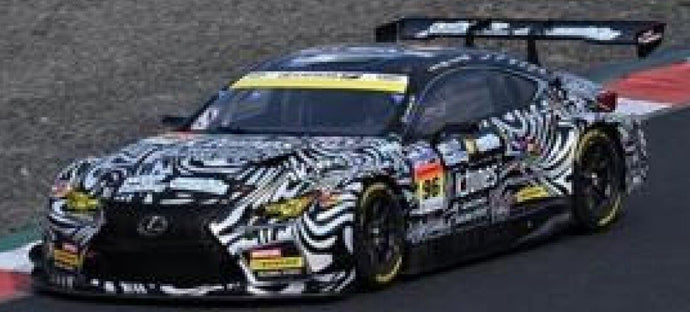 LEXUS RC F GT3 TEAM K-TUNES RACING N 96 GT300 CLASS SUPER GT 2024 MORIO NITTA - SHINICHI TAKAGI BLACK WHITE 1:43