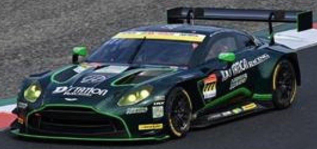 ASTON MARTIN VANTAGE AMR GT3 EVO TEAM D'STATION RACING N 777 GT300 CLASS SUPER GT 2025 TOMONOBU FUJII - CHARLIE FAGG GREEN 1:43