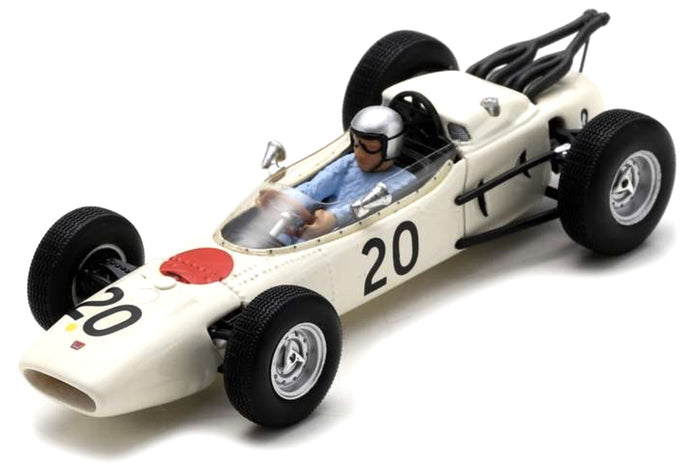 Honda RA271 #20 RONNIE BUCKNUM GERMAN GP 1964 hvid/rød 1:43