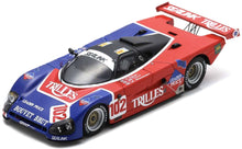 Indlæs billede til gallerivisning SPICE SE88C #102 GRAND/MAUSONNEUVE/LAPEYRE 23th 24H LE MANS 1990 blå/rød 1:43