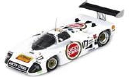 ARGO JM19B 1850cc S4 TURBO TEAM LUCKY STRIKE N 117 24h LE MANS 1987 MARTIN SCHANCHE - WILL HOY - ROBIN SMITH WHITE 1:43