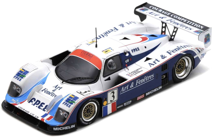 Courage C 32 LM #3 RAPHANEL/FABRE/ROBERT 24H LE MANS 1994 hvid/blå 1:43