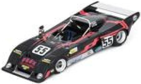 CHEVRON B36 1750cc S4 TEAM CHEVRON RACING CAR N 55 24h LE MANS 1982 MARTIN BIRRANE - JOHN SHELDON - NEIL CRANG BLACK RED 1:43
