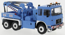 Indlæs billede til gallerivisning Man F8 26.281 TOW TRUCK blå/hvid/lyserød 1:43