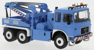 Man F8 26.281 TOW TRUCK blå/hvid/lyserød 1:43