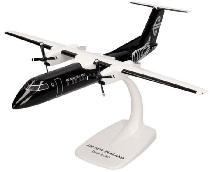 DE HAVILLAND Canada DHC-8-300 Air New Zealand All black liv. sort/hvid 1:100