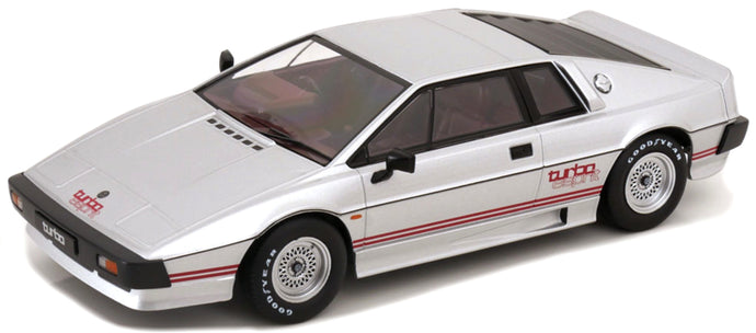 Lotus ESPRIT TURBO 1981 sølv/rød 1:18