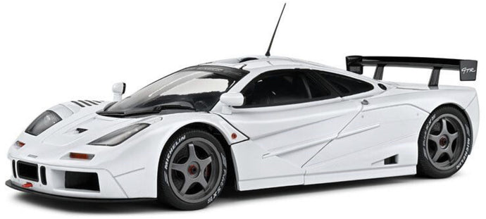MCLAREN F-1 GTR SHORT TAIL 1996 WHITE 1:18