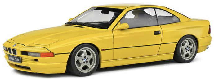 BMW 8-SERIES 850 CSi (E31) COUPE 1992 YELLOW 1:18