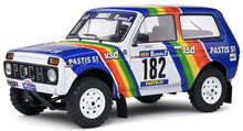 Indlæs billede til gallerivisning LADA NIVA N.182 RALLY PARIS-DAKAR 1984 J.P JABOUILLE-M.SARDOU 1:18