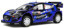 Indlæs billede til gallerivisning FORD ENGLAND PUMA RALLY1 TEAM M-SPORT FORD WRT N 9 RALLY SAFARI KENIA 2022 JOURDAN SERDERIDIS - FREDERIC MICLOTTE PURPLE BLACK BLUE 1:18