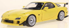 Indlæs billede til gallerivisning Mazda RX-7 FD RS STREETFIGHTER 1994 gul 1:18