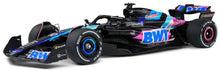Indlæs billede til gallerivisning ALPINE F1 A524 TEAM BWT ALPINE N 31 N 10 PRESENTATION SEASON 2024 ESTEBAN OCON - PIERRE GASLY BLACK BLUE PINK 1:18