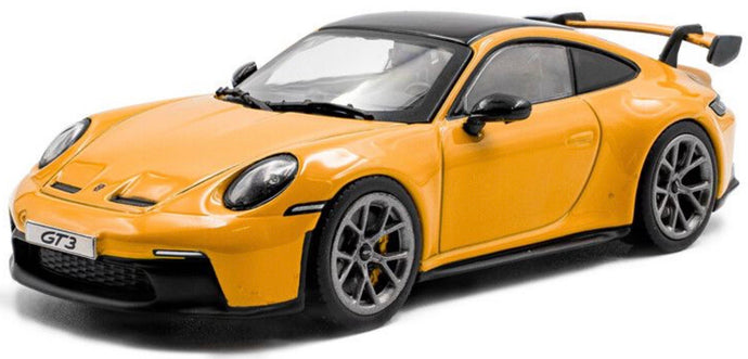 PORSCHE 911 992 GT3 COUPE 2023 YELLOW 1:43 fra Solido