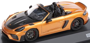 Porsche 718 SPYDER RS (982) Limited Edition guld/sort 1:43
