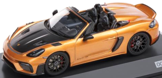 Porsche 718 SPYDER RS (982) Limited Edition guld/sort 1:43