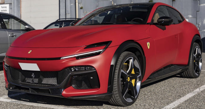 FERRARI PUROSANGUE SUV PANORAMIC ROOF 2022 ROSSO F1-75 - MATT RED 1:43