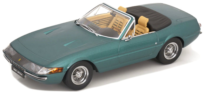 Ferrari 365 GTS DAYTONA 1.SERIES CABRIOLET 1969 grøn metallic 1:18