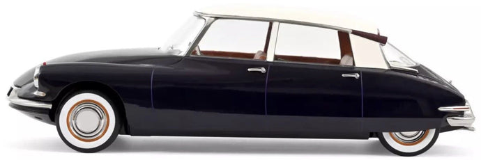 Citroen DS 19 1955 mørk lilla/creme 1:12