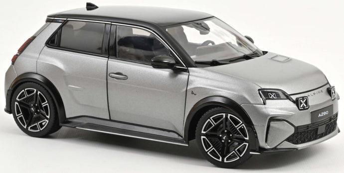 ALPINE A290 GT 2025 MATT TORNADE GREY/BLACK 1:18