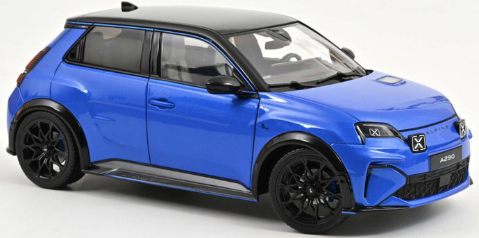 ALPINE A290 GTS 2025 ALPINE VISION BLUE/BLACK 1:18