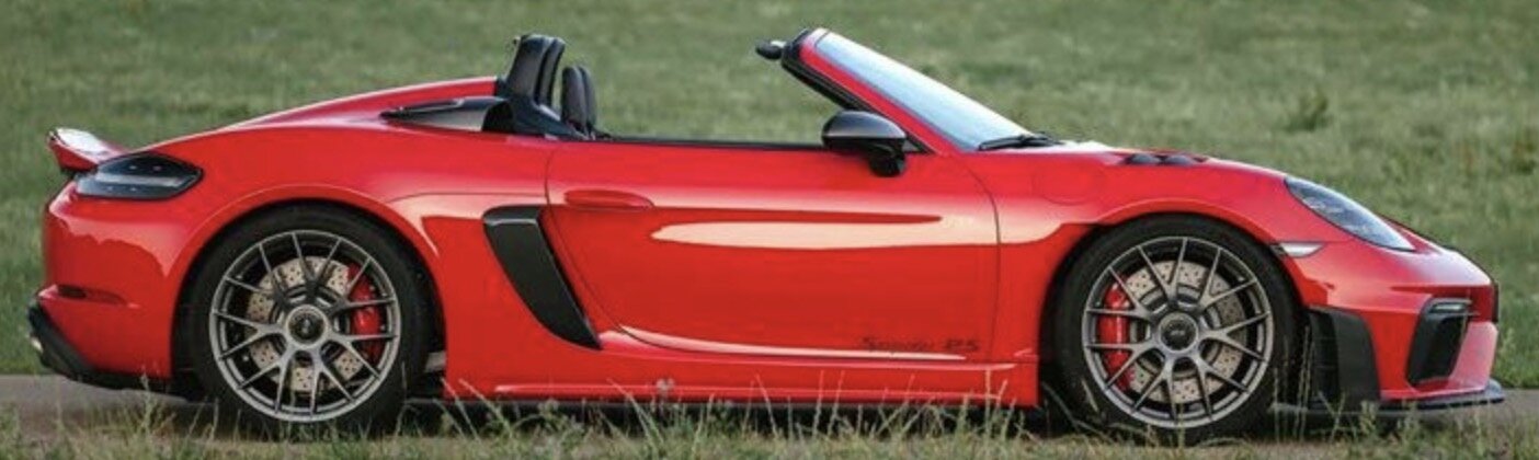 PORSCHE 718 (982) SPIDER RS 2023 GUARDS RED 1:18