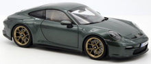 Indlæs billede til gallerivisning PORSCHE 911 GT3 WITH TOURING PACKAGE 2021 MALACHITE MET.GREEN 1:18