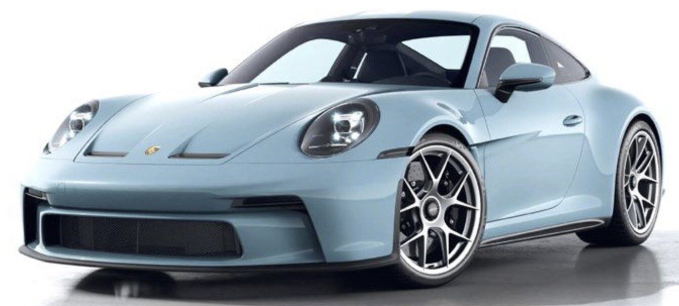 PORSCHE 911 S/T 2023 MEISSENBLUE 1:18